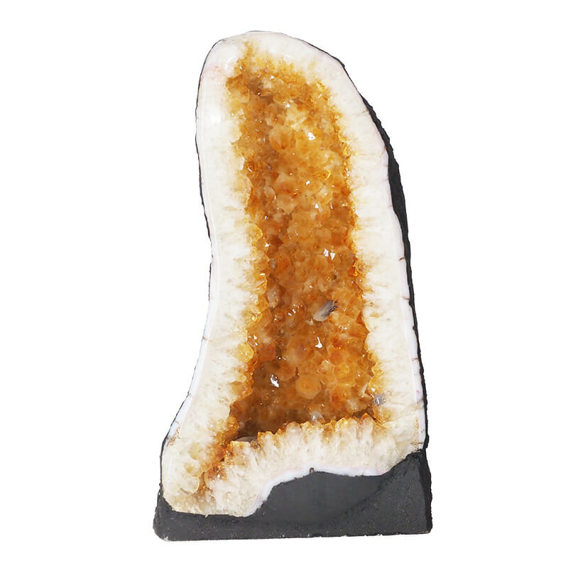 15.98kg Natural Citrine Geode - A Grade DK836 3 15.98kg Natural Citrine Geode - A Grade DK836 | Himalayan Salt Factory
