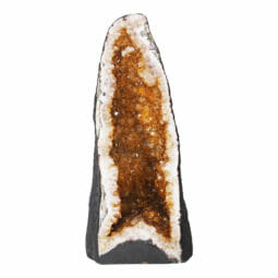 25.08kg Natural Citrine Geode - A Grade DK837 | Himalayan Salt Factory