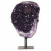 18.42kg Amethyst Druze Cluster on Metal Stand DK850 2 18.42kg Amethyst Druze Cluster on Metal Stand DK850 | Himalayan Salt Factory