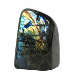 0.82kg Natural Labradorite Polished Self Stand DB035 | Himalayan Salt Factory