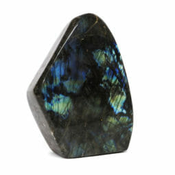1.58kg Natural Labradorite Polished Self Stand DB036 | Himalayan Salt Factory
