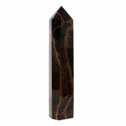 0.98kg Natural Tiger Eye Terminated Point DB020 | Himalayan Salt Factory
