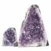 Amethyst Crystal Geode Specimen Set 2 Pieces DR219 | Himalayan Salt Factory