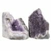 Amethyst Crystal Geode Specimen Set 2 Pieces DS1993 | Himalayan Salt Factory