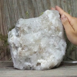 Clear Quartz Cluster Lamp DB129 | Himalayan Salt Factory