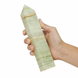 0.74kg Natural Afghan Jade Terminated Point DB172 | Himalayan Salt Factory
