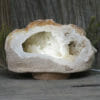 3.40kg Natural Calcite Geode Lamp with Large LED Light Base DB228 2 Natural Calcite Geode Lamp with Large LED Light Base DB228 | Himalayan Salt Factory