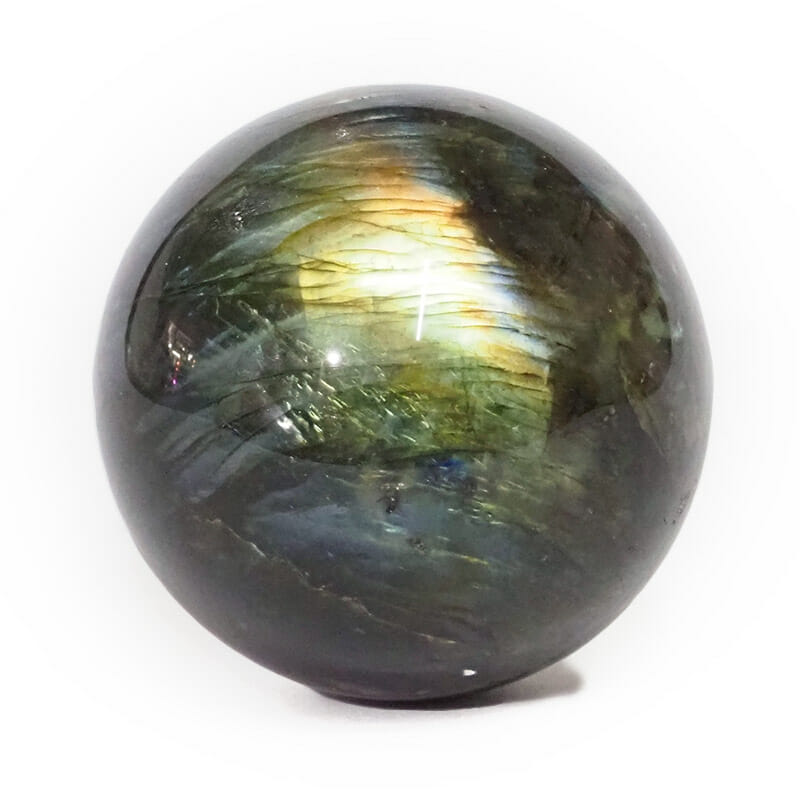 Natural Labradorite Polished Sphere 6cm 3 Natural Labradorite Polished Sphere 6cm | Himalayan Salt Factory