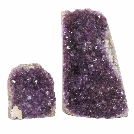 2.91kg Amethyst Crystal Geode Specimen Set 2 Pieces DB194 | Himalayan Salt Factory