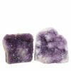 2.12kg Amethyst Crystal Geode Specimen Set 2 Pieces DB195 | Himalayan Salt Factory