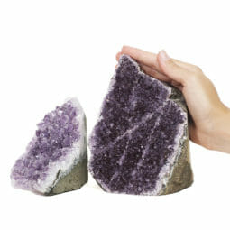 2.34kg Amethyst Crystal Geode Specimen Set 2 Pieces DR228 5 2.34kg Amethyst Crystal Geode Specimen Set 2 Pieces DR228 | Himalayan Salt Factory