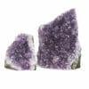 2.28kg Amethyst Crystal Geode Specimen Set 2 Pieces DR232 | Himalayan Salt Factory