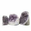 2.24kg Amethyst Crystal Geode Specimen Set 3 Pieces DR253 | Himalayan Salt Factory