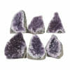 2.00kg Amethyst Crystal Geode Specimen Set 3 Pieces DR254 | Himalayan Salt Factory