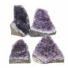 2.50kg Amethyst Crystal Geode Specimen Set 4 Pieces L059 1 2.50kg Amethyst Crystal Geode Specimen Set 4 Pieces L059 | Himalayan Salt Factory