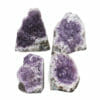 2.09kg Amethyst Crystal Geode Specimen Set 4 Pieces L060 2 2.09kg Amethyst Crystal Geode Specimen Set 4 Pieces L060 | Himalayan Salt Factory