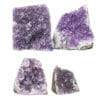 2.05kg Amethyst Crystal Geode Specimen Set 4 Pieces L069 1 2.05kg Amethyst Crystal Geode Specimen Set 4 Pieces L069 | Himalayan Salt Factory