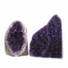 1.72kg Amethyst Polished Crystal Geode Specimen Set 2 Pieces DB111 2 1.72kg Amethyst Polished Crystal Geode Specimen Set 2 Pieces DB111 | Himalayan Salt Factory