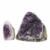 2.00kg Amethyst Polished Crystal Geode Specimen Set 2 Pieces DB114 | Himalayan Salt Factory
