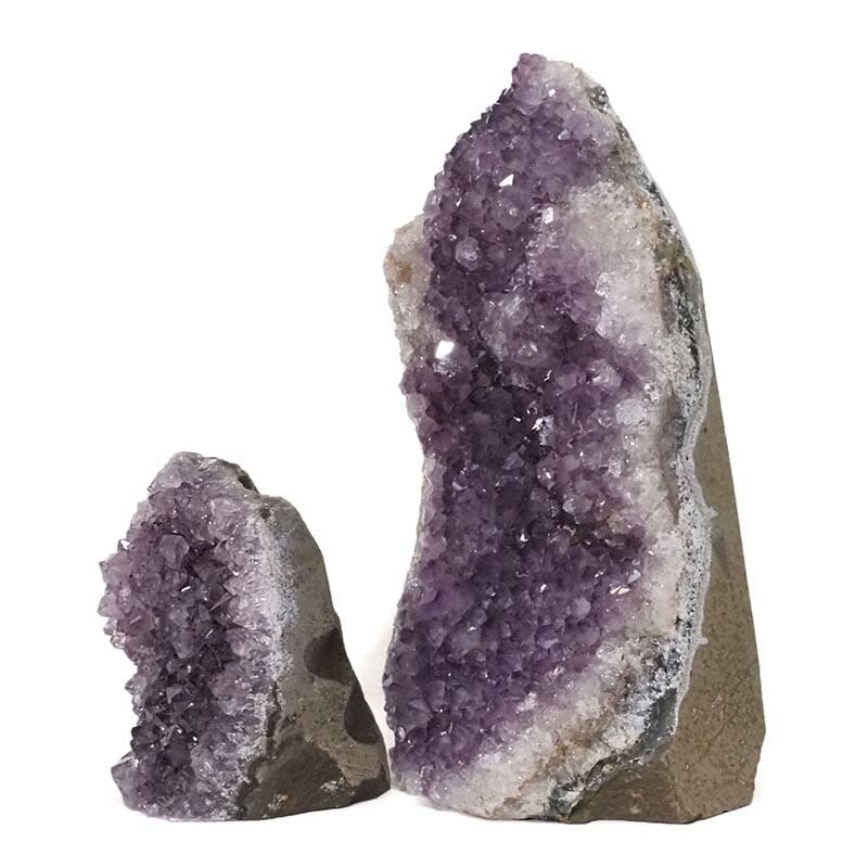 2.86kg Amethyst Crystal Geode Specimen Set 2 Pieces DR269 4 2.86kg Amethyst Crystal Geode Specimen Set 2 Pieces DR269 | Himalayan Salt Factory