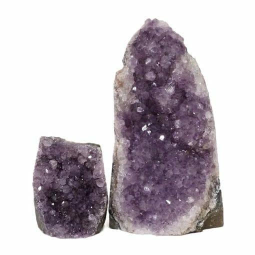 2.86kg Amethyst Crystal Geode Specimen Set 2 Pieces DR269 | Himalayan Salt Factory
