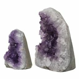 2.62kg Amethyst Crystal Geode Specimen Set 2 Pieces DR270 6 2.62kg Amethyst Crystal Geode Specimen Set 2 Pieces DR270 | Himalayan Salt Factory