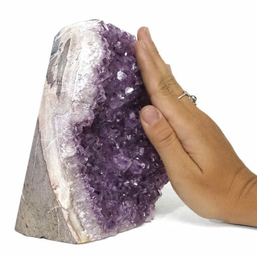 3.12kg Amethyst Crystal Geode Specimen DR275 | Himalayan Salt Factory