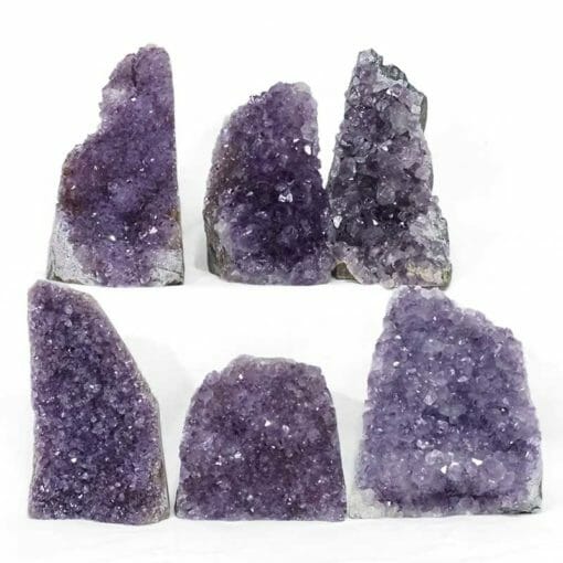 2.48kg Amethyst Crystal Geode Specimen Set 6 Pieces N1853 | Himalayan Salt Factory