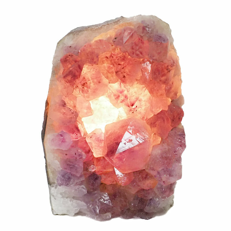 2.56kg Natural Amethyst Crystal Lamp DB240 4 Natural Amethyst Crystal Lamp DB240 | Himalayan Salt Factory