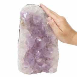 Natural Amethyst Crystal Lamp DB249 | Himalayan Salt Factory