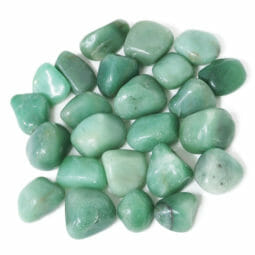1kg Green Quartz Tumbled Stone (3cm-4cm) Parcel | Himalayan Salt Factory