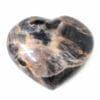 Black Moonstone Polished Heart Stone DS2033 | Himalayan Salt Factory