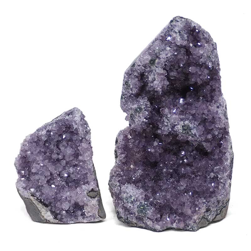 2.61kg Amethyst Crystal Geode Specimen Set 2 Pieces DR288 3 2.61kg Amethyst Crystal Geode Specimen Set 2 Pieces DR288 | Himalayan Salt Factory