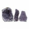 2.66kg Amethyst Crystal Geode Specimen Set 3 Pieces DR290 | Himalayan Salt Factory