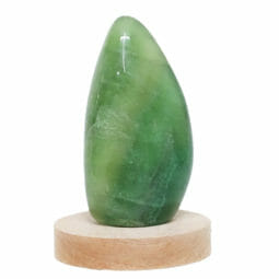 0.71kg Green Fluorite Polished Self Stand with LED Large Base DS2011 9 Green Fluorite Polished Self Stand with LED Large Base DS2011 | Himalayan Salt Factory