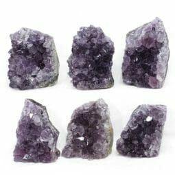 2.55kg Amethyst Crystal Geode Specimen Set 6 Pieces L097 | Himalayan Salt Factory