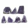 2.01kg Amethyst Crystal Geode Specimen Set 7 Pieces L102 | Himalayan Salt Factory
