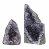 2.02kg Amethyst Crystal Geode Specimen Set 2 Pieces L104 | Himalayan Salt Factory