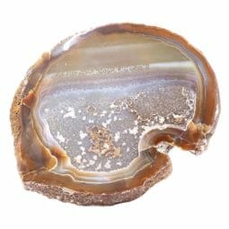 Natural Agate Polished Slab Plate DB290 | Himalayan Salt Factory