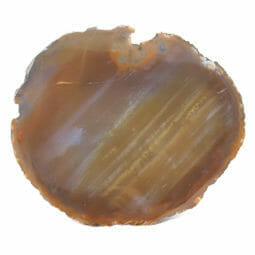 3.51kg Natural Agate Polished Slab Plate DB294 | Himalayan Salt Factory