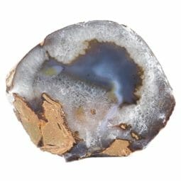 2.63kg Natural Agate Polished Slab Plate DB296 | Himalayan Salt Factory
