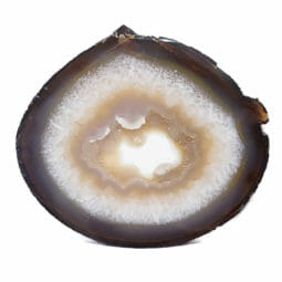 2.93kg Natural Agate Polished Slab Plate DB297 | Himalayan Salt Factory