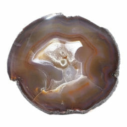 2.40kg Natural Agate Polished Slab Plate DB298 6 2.40kg Natural Agate Polished Slab Plate DB298 | Himalayan Salt Factory