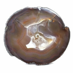 2.40kg Natural Agate Polished Slab Plate DB298 | Himalayan Salt Factory