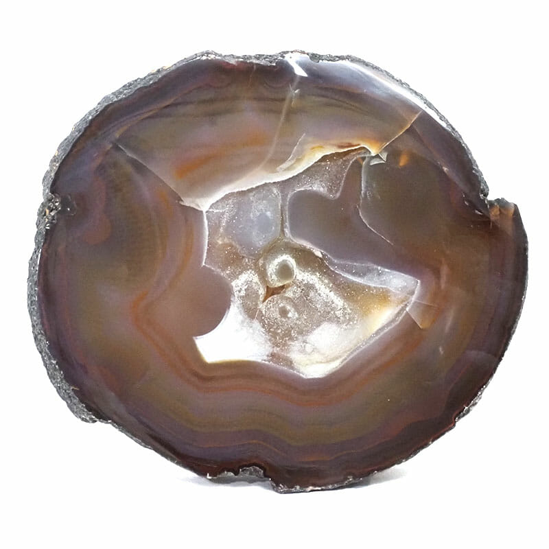 2.40kg Natural Agate Polished Slab Plate DB298 3 2.40kg Natural Agate Polished Slab Plate DB298 | Himalayan Salt Factory