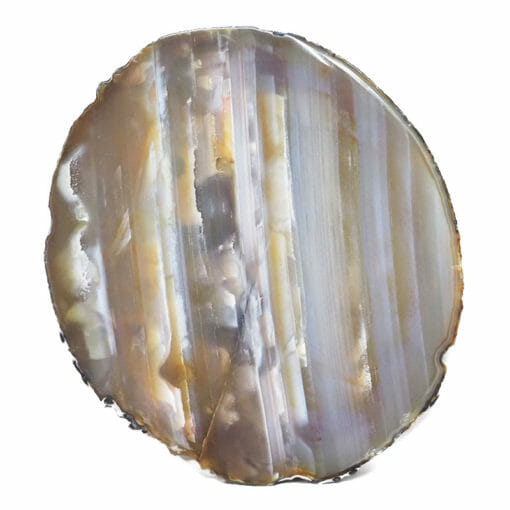 4.10kg Natural Agate Polished Slab Plate DB301 | Himalayan Salt Factory