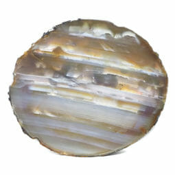 4.10kg Natural Agate Polished Slab Plate DB301 | Himalayan Salt Factory