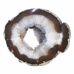 2.60kg Natural Agate Polished Slab Plate DB305 | Himalayan Salt Factory