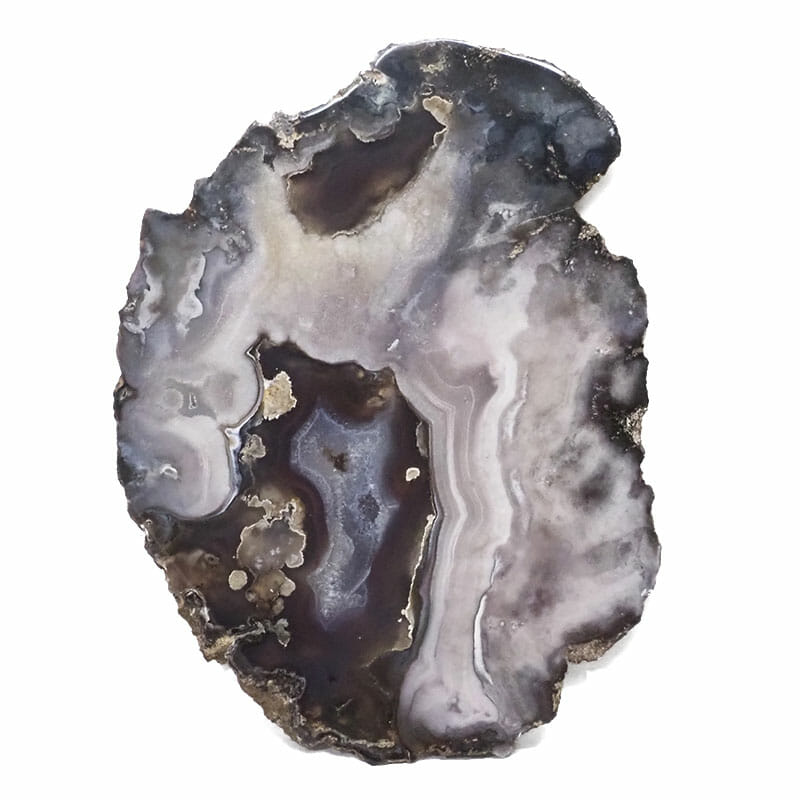 2.10kg Natural Agate Polished Slab Plate DB308 4 2.10kg Natural Agate Polished Slab Plate DB308 | Himalayan Salt Factory