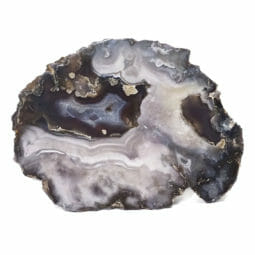 2.10kg Natural Agate Polished Slab Plate DB308 | Himalayan Salt Factory